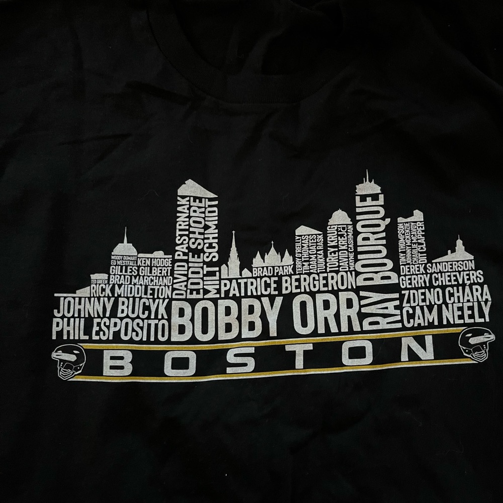 Boston Bruins Legends Black T-Shirt